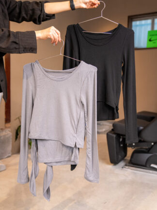 Side Tie Layered Top