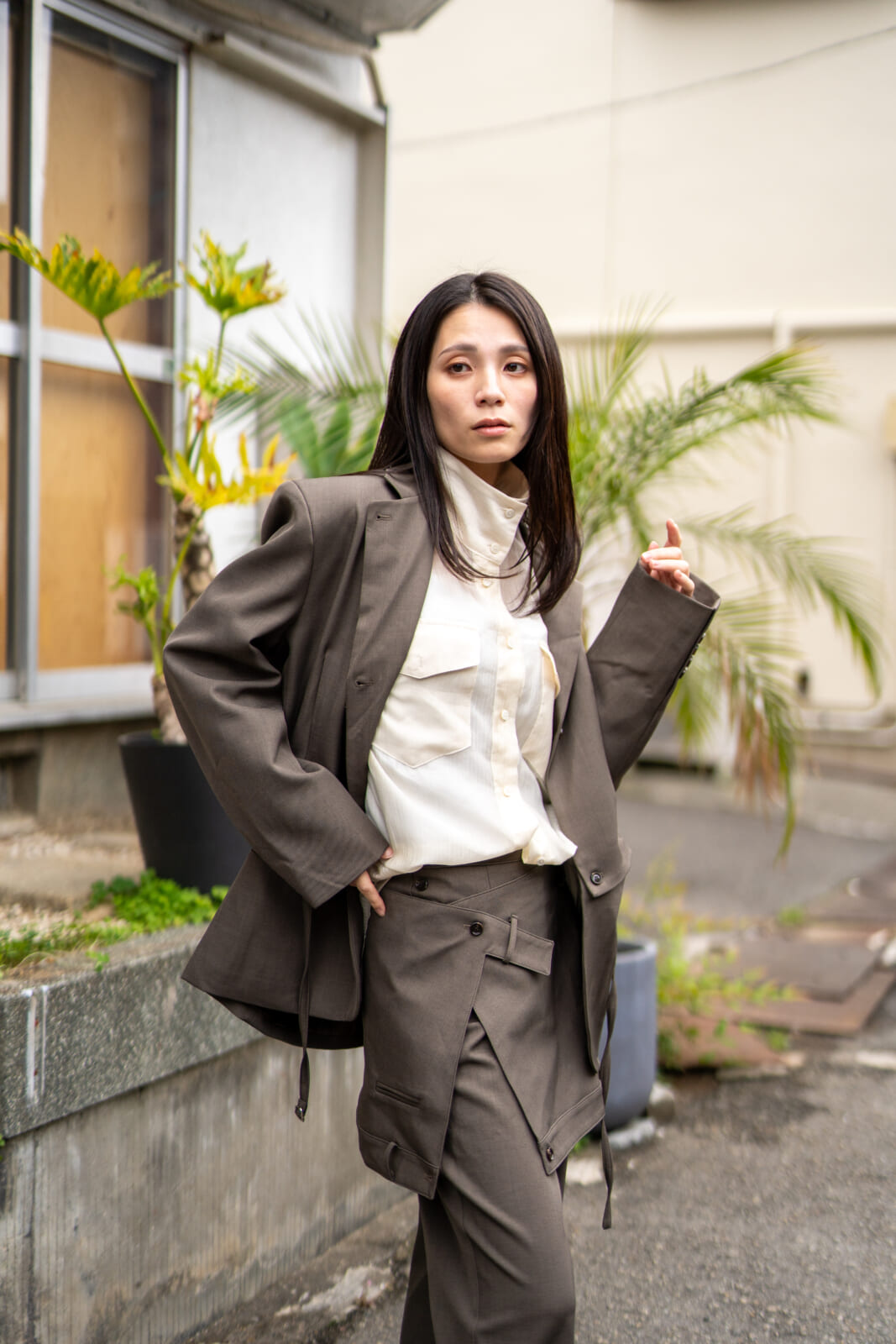 Layered Design Jacket